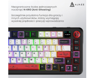 Ajazz AK820 MAX Avocado Switch Black Gray RGB z ekranem - 1536370 - zdjęcie 10